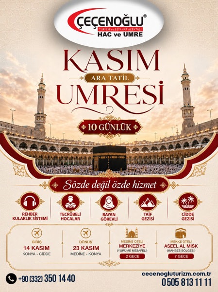 KASIM ARA TATİLİ UMRESİ