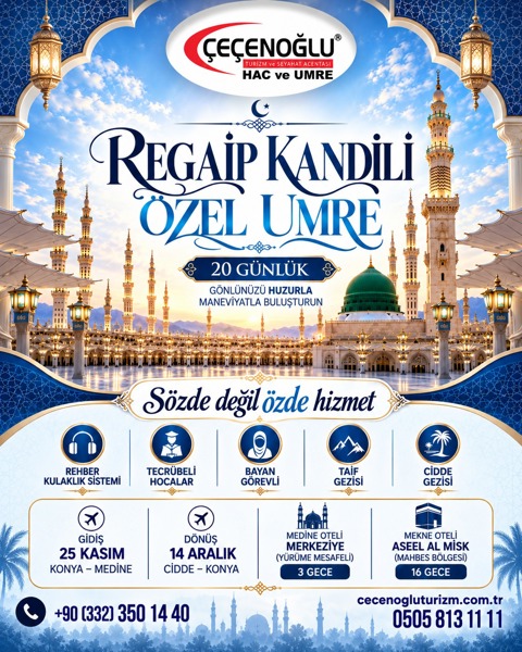25 KASIM 2026 UMRE