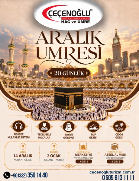 14 ARALIK 2026 UMRE